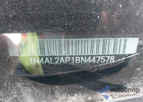 2011 Nissan Altima 2.5 S from USA, damaged, VIN 1N4AL2AP1BN447578